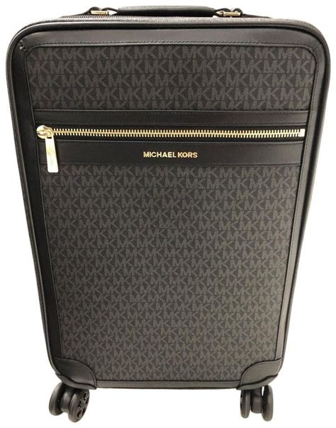 black michael kors luggage|michael kors suitcase outlet.